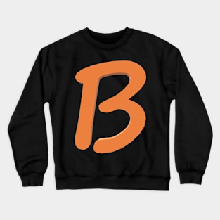 Letter B Crewneck Sweatshirt